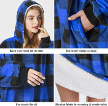 将图片加载到图库查看器，Felicigeely Blanket Sweatshirt,Oversized Fleecehug Hoodie Wearable Blanket,Soft Warm Comfortable Giant Front Pocket for Adults Men Women Teens Friends
