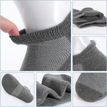 将图片加载到图库查看器，Felicigeely Ankle Athletic Running Socks Low Cut Sports Socks Breathable Cushioned Tab Socks for Men Women 6 Pairs
