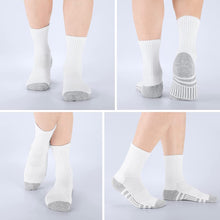 将图片加载到图库查看器，Athletic Socks, Cushioned Running Socks Performance Breathable Crew Socks Wicking Outdoor Sports Socks for Men Women(6 Pairs)
