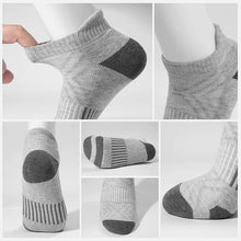 将图片加载到图库查看器，Ankle Athletic Running Socks Cushioned Breathable Low Cut Sports Socks with Tab Arch Support for Men Women (6Pairs)
